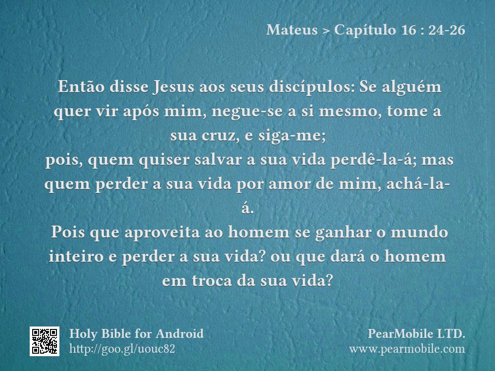 Mateus, Capítulo 16:24-26